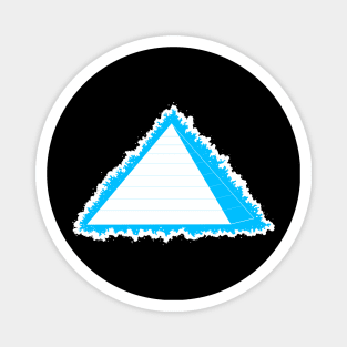 Glowing pyramid Magnet